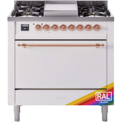 36 Inch Freestanding Dual Fuel Range  - 36 Inch Freestanding Dual Fuel Range in Front View view
