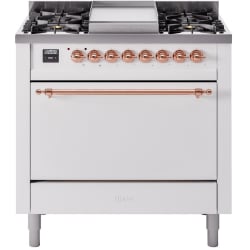 36 Inch Freestanding Dual Fuel Range  - 36 Inch Freestanding Dual Fuel Range in Front View view