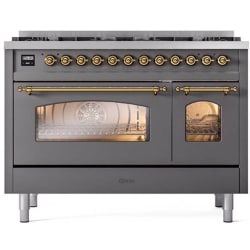 48 Inch Freestanding Dual Fuel Range  - 48 Inch Freestanding Dual Fuel Range with 8 Sealed Burners view