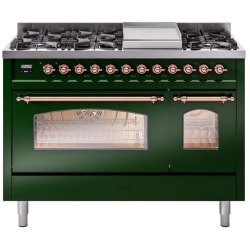 48 Inch Freestanding Dual Fuel Range  - 48 Inch Freestanding Dual Fuel Range in Front View view