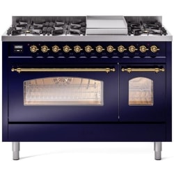 48 Inch Freestanding Dual Fuel Range  - 48 Inch Freestanding Dual Fuel Range in Front View view