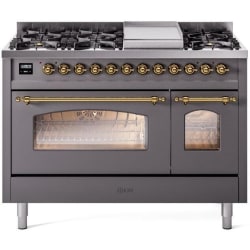 48 Inch Freestanding Dual Fuel Range - 48 Inch Freestanding Dual Fuel Range in Front View view