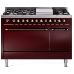 48 Inch Freestanding Dual Fuel Range  - 48 Inch Freestanding Dual Fuel Range in Front View view