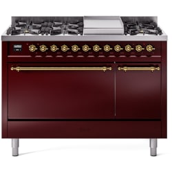 48 Inch Freestanding Dual Fuel Range  - 48 Inch Freestanding Dual Fuel Range in Front View view
