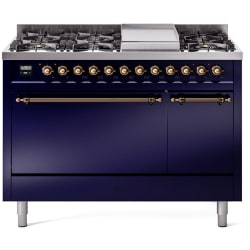 48 Inch Freestanding Dual Fuel Range  - 48 Inch Freestanding Dual Fuel Range in Front View view