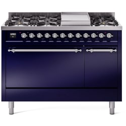 48 Inch Freestanding Dual Fuel Range  - 48 Inch Freestanding Dual Fuel Range in Front View view