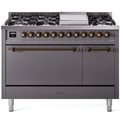48 Inch Freestanding Dual Fuel Range  - 48 Inch Freestanding Dual Fuel Range in Front View view