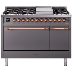 48 Inch Freestanding Dual Fuel Range  - 48 Inch Freestanding Dual Fuel Range in Front View view