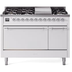 48 Inch Freestanding Dual Fuel Range  - 48 Inch Freestanding Dual Fuel Range in Front View view