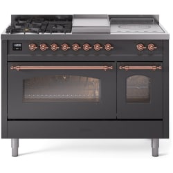 48 Inch Freestanding Dual Fuel Range  - 48 Inch Freestanding Dual Fuel Range in Front View view