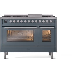 48 Inch Freestanding Dual Fuel Range  - 48 Inch Freestanding Dual Fuel Range with 8 Sealed Burners view