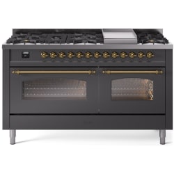 60 Inch Freestanding Dual Fuel Range  - 60 Inch Freestanding Dual Fuel Range in Front View view