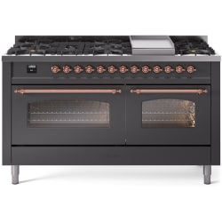 60 Inch Freestanding Dual Fuel Range  - 60 Inch Freestanding Dual Fuel Range in Front View view
