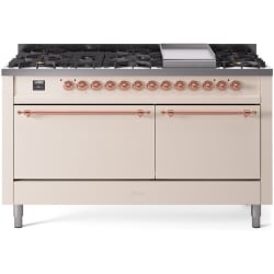 60 Inch Freestanding Dual Fuel Range  - 60 Inch Freestanding Dual Fuel Range in Front View view