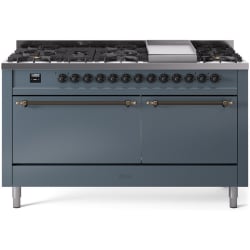 60 Inch Freestanding Dual Fuel Range  - 60 Inch Freestanding Dual Fuel Range in Front View view
