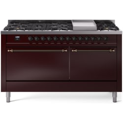 60 Inch Freestanding Dual Fuel Range  - 60 Inch Freestanding Dual Fuel Range in Front View view
