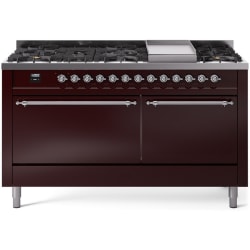 60 Inch Freestanding Dual Fuel Range  - 60 Inch Freestanding Dual Fuel Range in Front View view