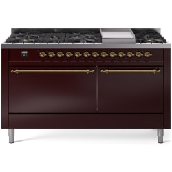 60 Inch Freestanding Dual Fuel Range  - 60 Inch Freestanding Dual Fuel Range in Front View view