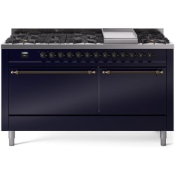 60 Inch Freestanding Dual Fuel Range  - 60 Inch Freestanding Dual Fuel Range in Front View view