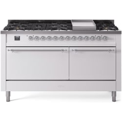 60 Inch Freestanding Dual Fuel Range  - 60 Inch Freestanding Dual Fuel Range in Front View view