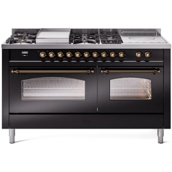 60 Inch Freestanding Dual Fuel Range  - 60 Inch Freestanding Dual Fuel Range in Front View view