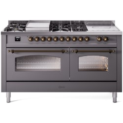 60 Inch Freestanding Dual Fuel Range  - 60 Inch Freestanding Dual Fuel Range in Front View view