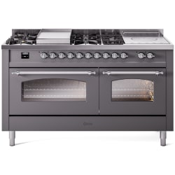 60 Inch Freestanding Dual Fuel Range  - 60 Inch Freestanding Dual Fuel Range in Front View view