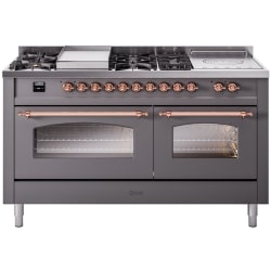 60 Inch Freestanding Dual Fuel Range  - 60 Inch Freestanding Dual Fuel Range in Front View view