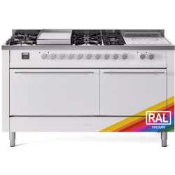 60 Inch Freestanding Dual Fuel Range (Solid Door)  - 60 Inch Freestanding Dual Fuel Range (Solid Door) view