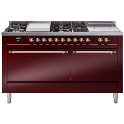 60 Inch Freestanding Dual Fuel Range  - 60 Inch Freestanding Dual Fuel Range in Front View view