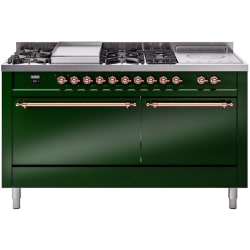 60 Inch Freestanding Dual Fuel Range  - 60 Inch Freestanding Dual Fuel Range in Front View view