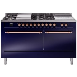 60 Inch Freestanding Dual Fuel Range  - 60 Inch Freestanding Dual Fuel Range in Front View view