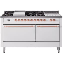60 Inch Freestanding Dual Fuel Range  - 60 Inch Freestanding Dual Fuel Range in Front View view