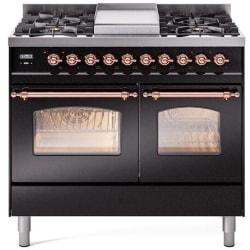 40 Inch Freestanding Dual Fuel Range - 40 Inch Freestanding Dual Fuel Range in Front View view