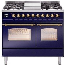 40 Inch Freestanding Dual Fuel Range  - 40 Inch Freestanding Dual Fuel Range in Front View view