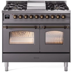 40 Inch Freestanding Dual Fuel Range - 40 Inch Freestanding Dual Fuel Range in Front View view