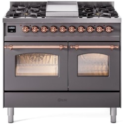 40 Inch Freestanding Dual Fuel Range - 40 Inch Freestanding Dual Fuel Range in Front View view