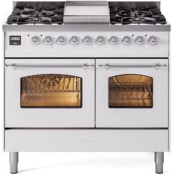40 Inch Freestanding Dual Fuel Range - 40 Inch Freestanding Dual Fuel Range in Front View view