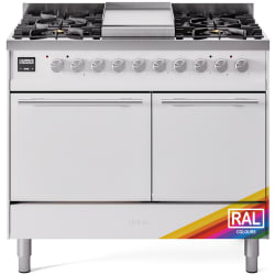 40 Inch Freestanding Dual Fuel Range (Solid Oven Door)  - 40 Inch Freestanding Dual Fuel Range with 6 Sealed Burners view