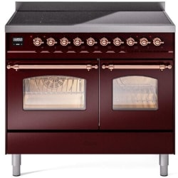 40 Inch Freestanding Induction Range - 40 Inch Freestanding Electric Induction Range in Front View view