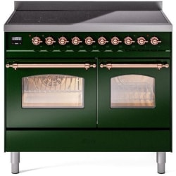 40 Inch Freestanding Induction Range  - 40 Inch Freestanding Electric Induction Range in Front View view