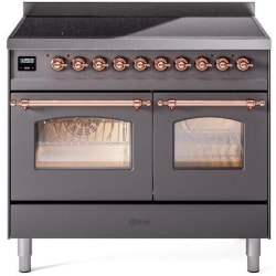 40 Inch Freestanding Induction Range - 40 Inch Freestanding Electric Induction Range in Front View view