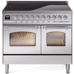 40 Inch Freestanding Induction Range  - 40 Inch Freestanding Electric Induction Range in Front View view