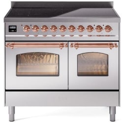 40 Inch Freestanding Induction Range - 40 Inch Freestanding Electric Induction Range in Front View view