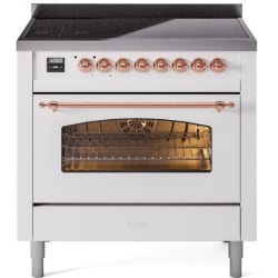 36 Inch Freestanding Induction Range  - 36 Inch Freestanding Electric Induction Range in Front View view