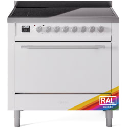 36 Inch Freestanding Induction Range (Solid Door)  - 36 Inch Solid Door Freestanding Induction Range with 6 Elements view