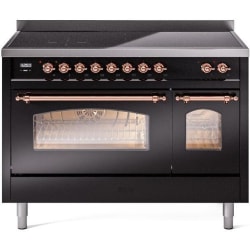 48 Inch Freestanding Induction Range - 48 Inch Freestanding Electric Induction Range in Front View view