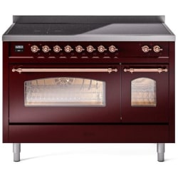 48 Inch Freestanding Induction Range - 48 Inch Freestanding Electric Induction Range in Front View view