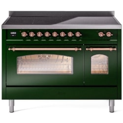 48 Inch Freestanding Induction Range  - 48 Inch Freestanding Electric Induction Range in Front View view