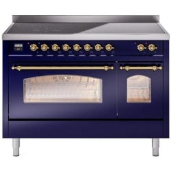 48 Inch Freestanding Induction Range  - 48 Inch Freestanding Electric Induction Range in Front View view